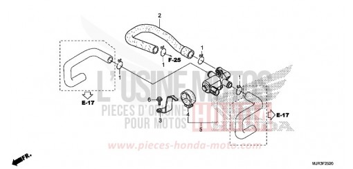 VALVE INJECTION D'AIR GL1800CF de 2015